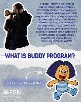 ESN Tallinn is a buddy for international students! 🌍